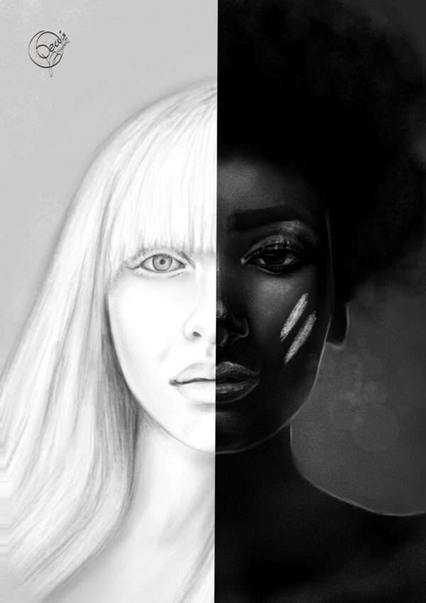 black and white P.2