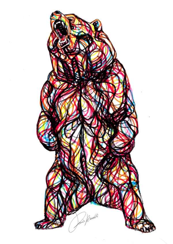 Orso Color line art