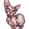 Gatto color line style